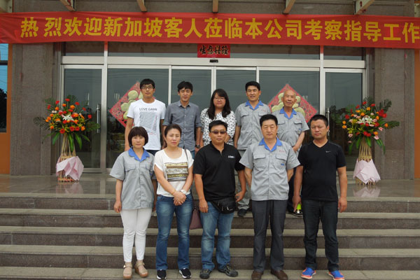 Singapore customer visit